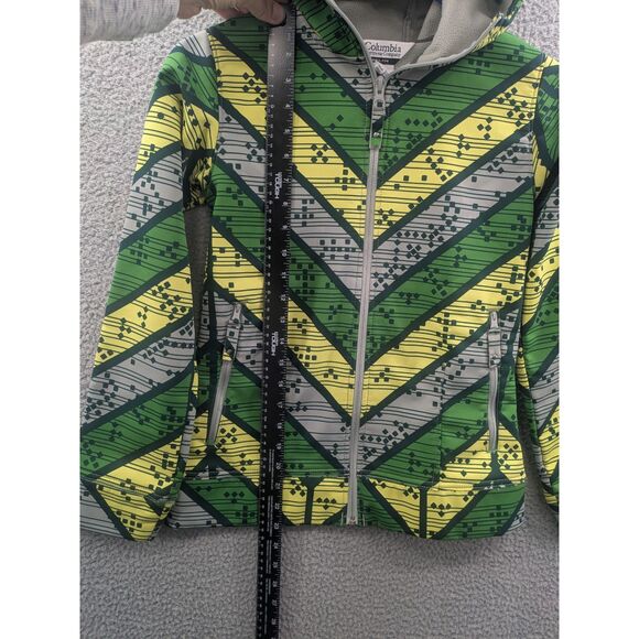 Columbia Kids Omni Shield Geometric Patterned Jacket size 14/16 - Picture 7 of 12